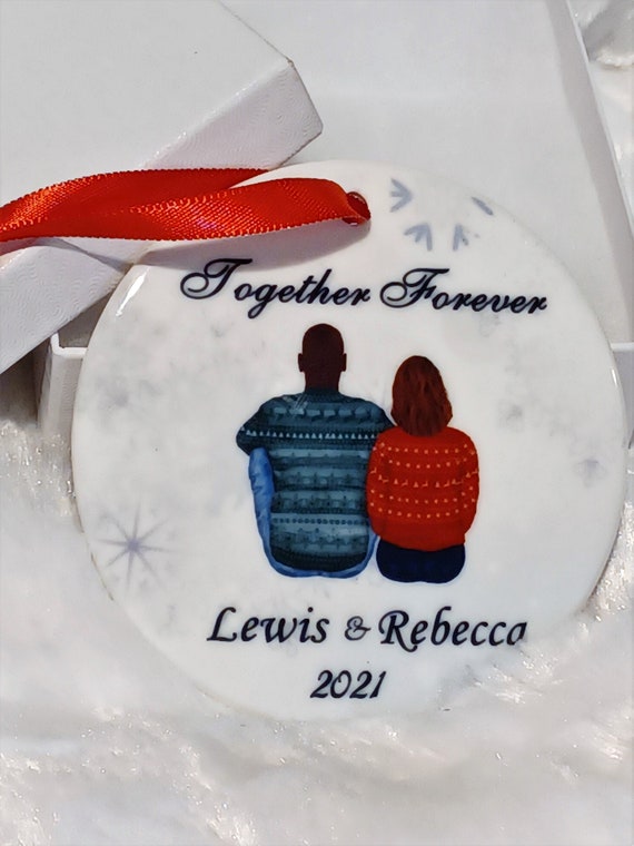 Couples Ornament, Christmas, Gift for Daughter In Law