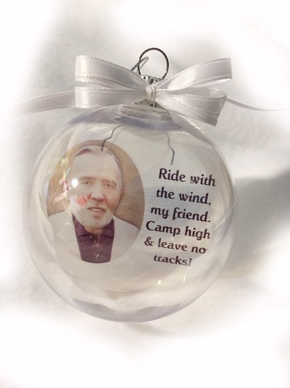 Personalized Christmas memorial ornament Christmas decorations Unique Gifts Personalized gifts