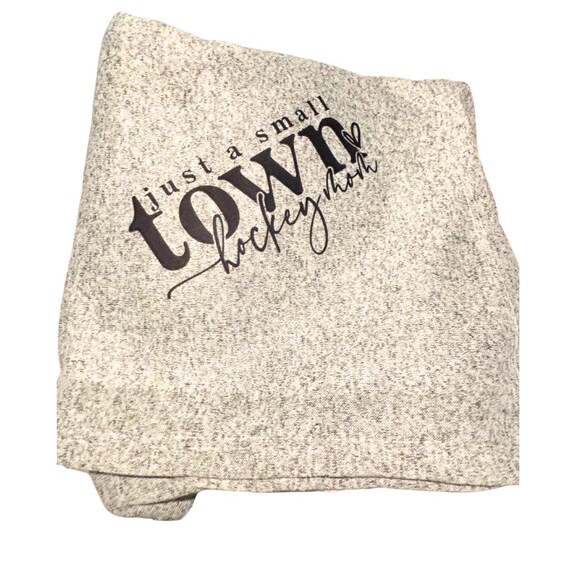 Just a Small Town Hockey Mom Blanket, Christmas, Wife Gift