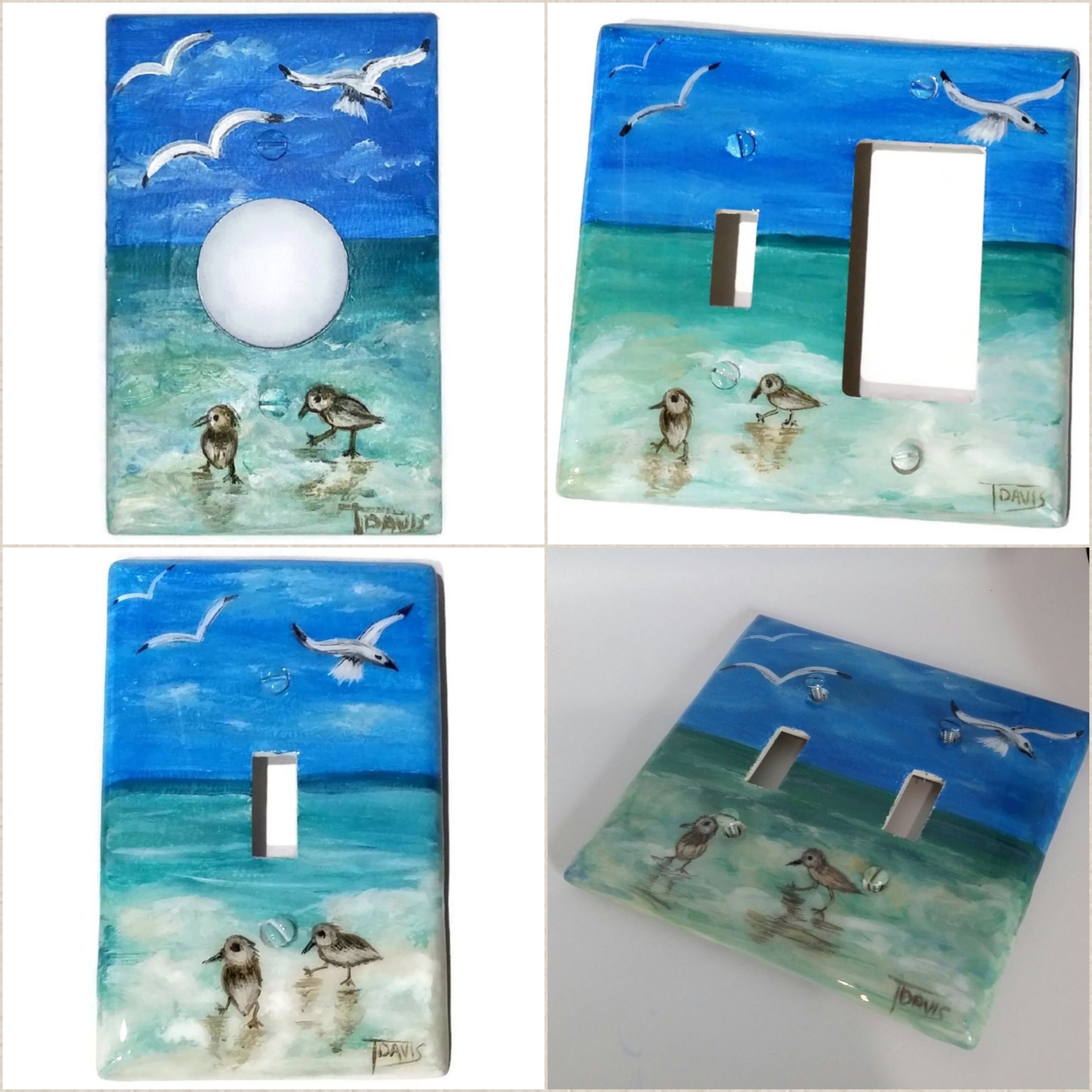 Flip Flops Decorative Outlet Plate Cover