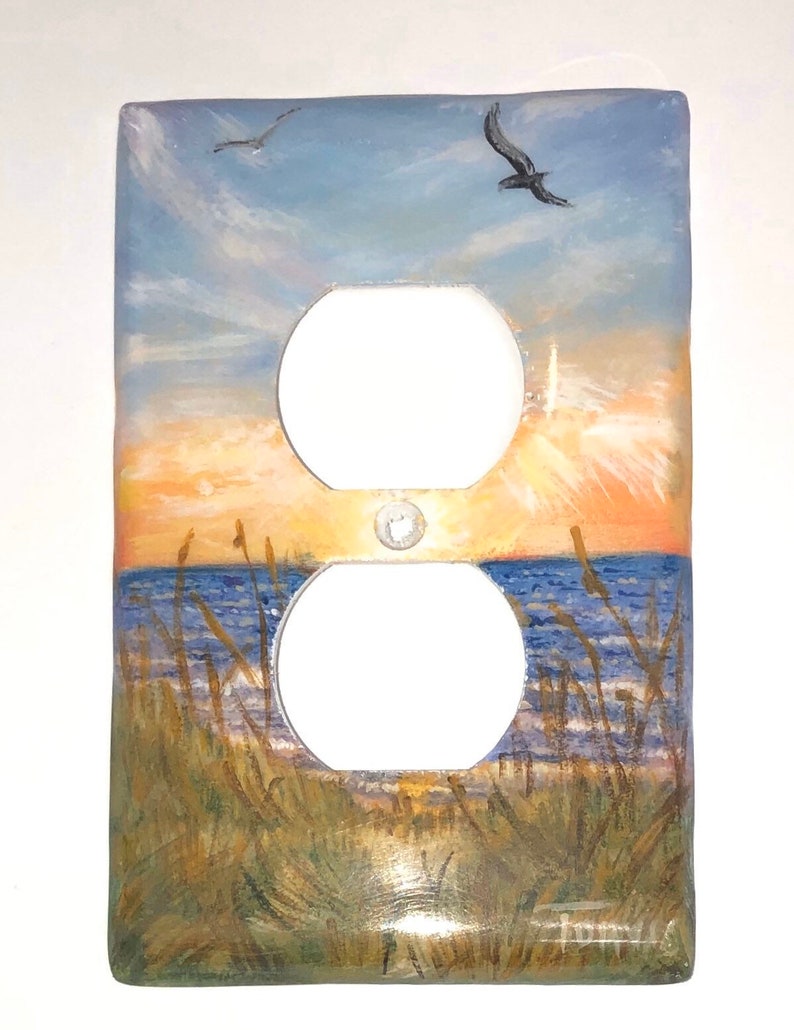 Lake House Sunset Sunrise Light Switch Plates & Outlet Covers Etsy