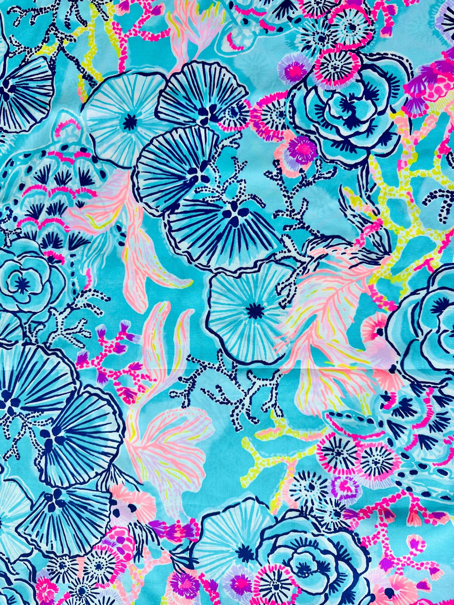 Jupe Sportive Lilly Pulitzer Aila Dandy Lions - Taille S - Bleu Floral - Neuf Avec étiquettes