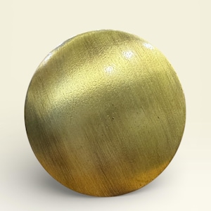 Handgemaakte antieke koperen kastknop – ronde rustieke ladeknop