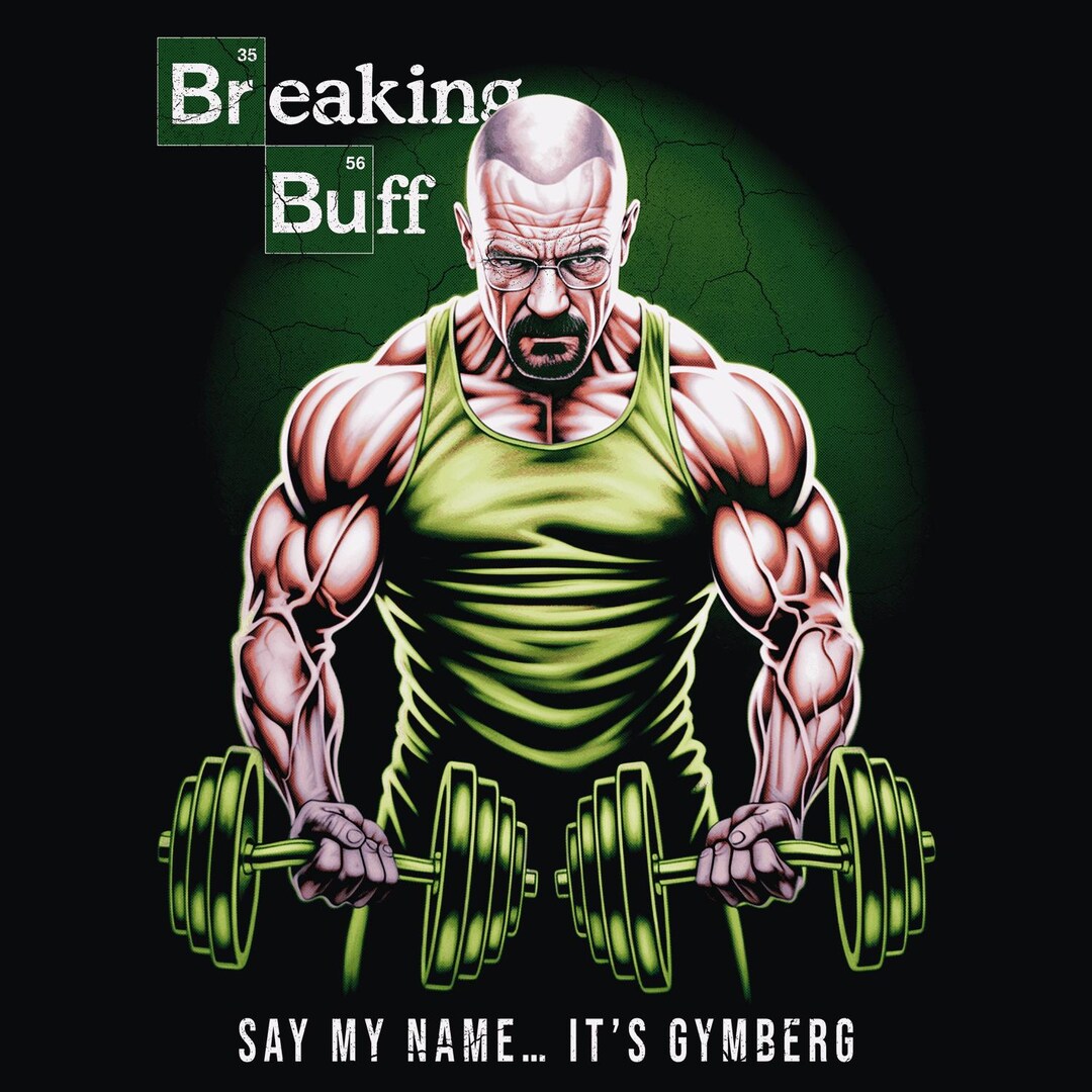 Breaking Buff Gym Design, DTF PNG (digital Download) - Etsy