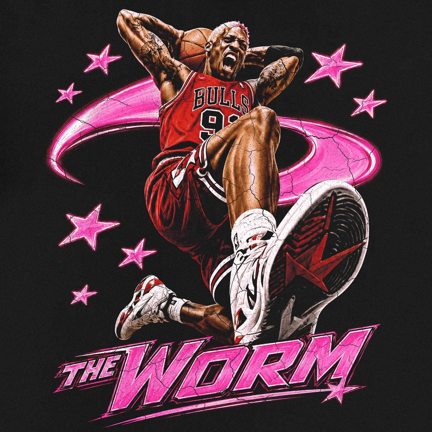 新品 APPLEBUM ポスター WORM A1 POSTER ロッドマン Dennis Rodman the Worm Png - Etsy