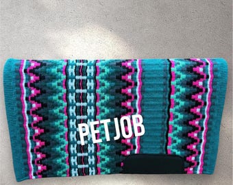 Custom Horse Saddle Pad – Personalized Embroidery, Crystal Work, Breathable Material