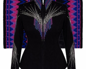 Western Show Pad Blanket: Elite Tight Weave, Horse Spine Conforming, Oversize Design