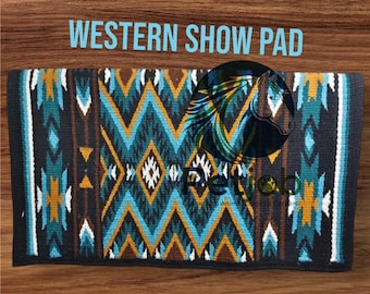 wool western saddle show blanket horse handmade blanket