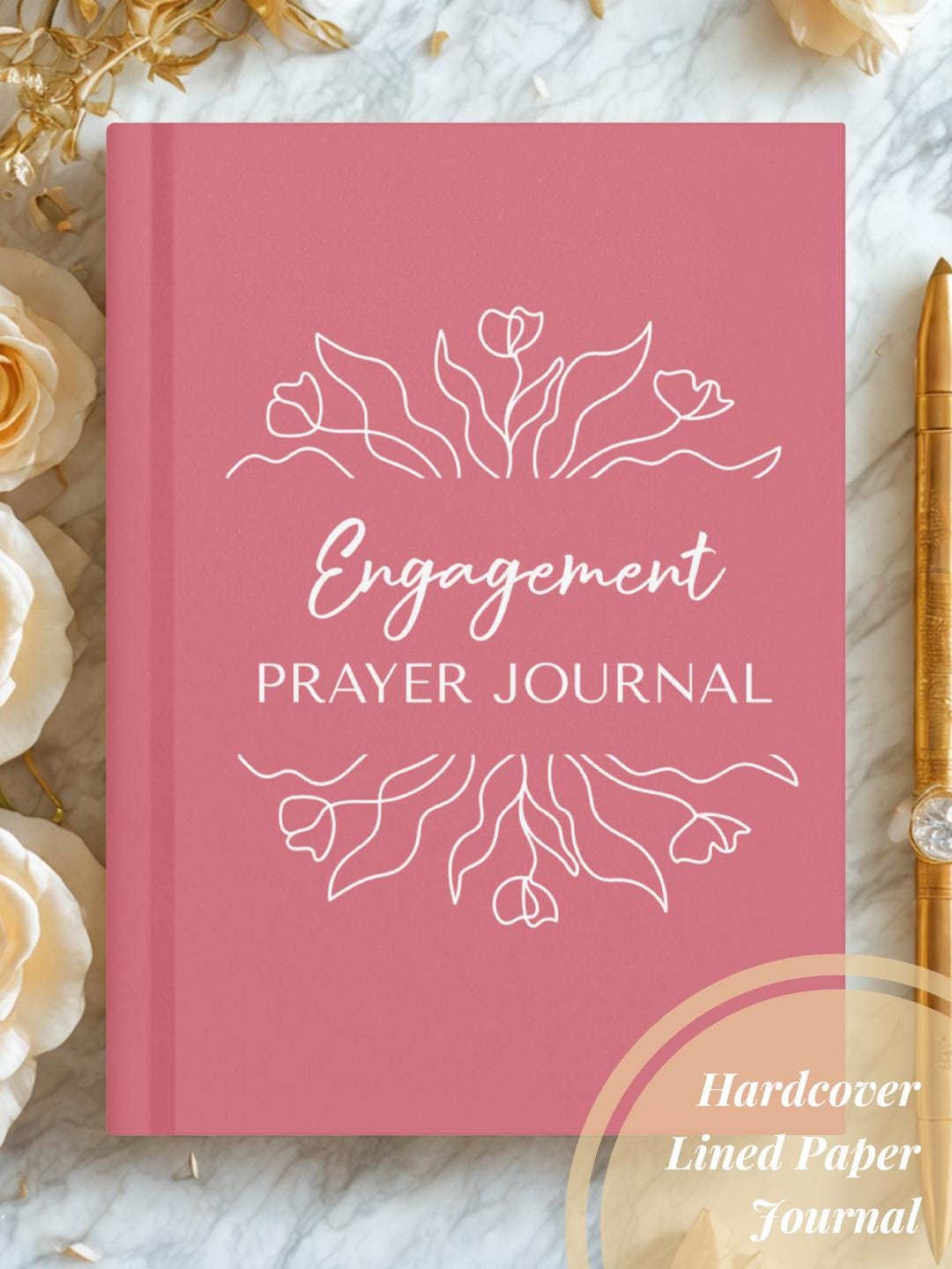 Engaged Journal Engagement Prayer Journal | Christian Bride Gift | Rose Pink Devotional ...