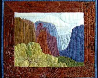 Zion National Park Mini Quilt- PDF Pattern