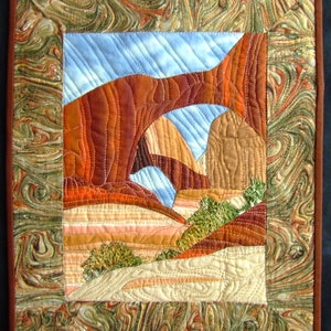 Arches National Park Mini Quilt-Double Arch PATTERN
