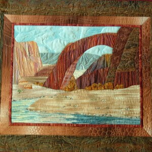 Rainbow Bridge National Monument Mini Quilt- PDF Pattern