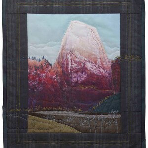 Zion National Park Mini Quilt-Great White Throne PDF Pattern