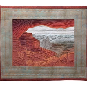 Canyonlands National Park Mini Quilt-Mesa Arch Horizontal Quilt FABRIC KIT