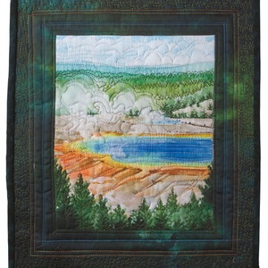 Grand Prismatic Spring FABRIC KIT