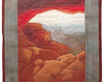 Canyonlands National Park Mini Quilt-Mesa Arch PDF Quilt Pattern