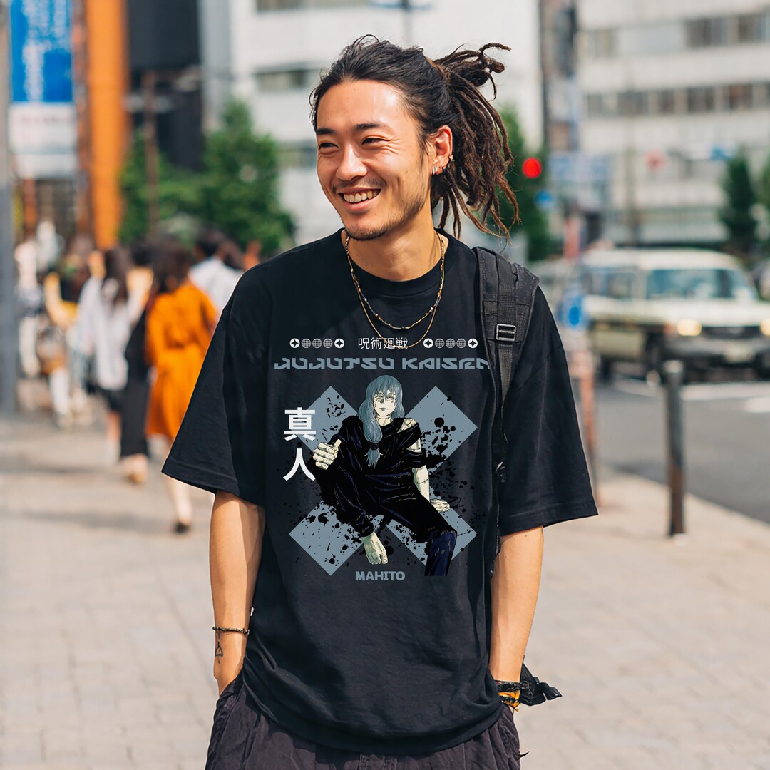 Mahito the Patchface, Jujutsu Kaisen Anime Inspired Graphic Tee, Manga ...