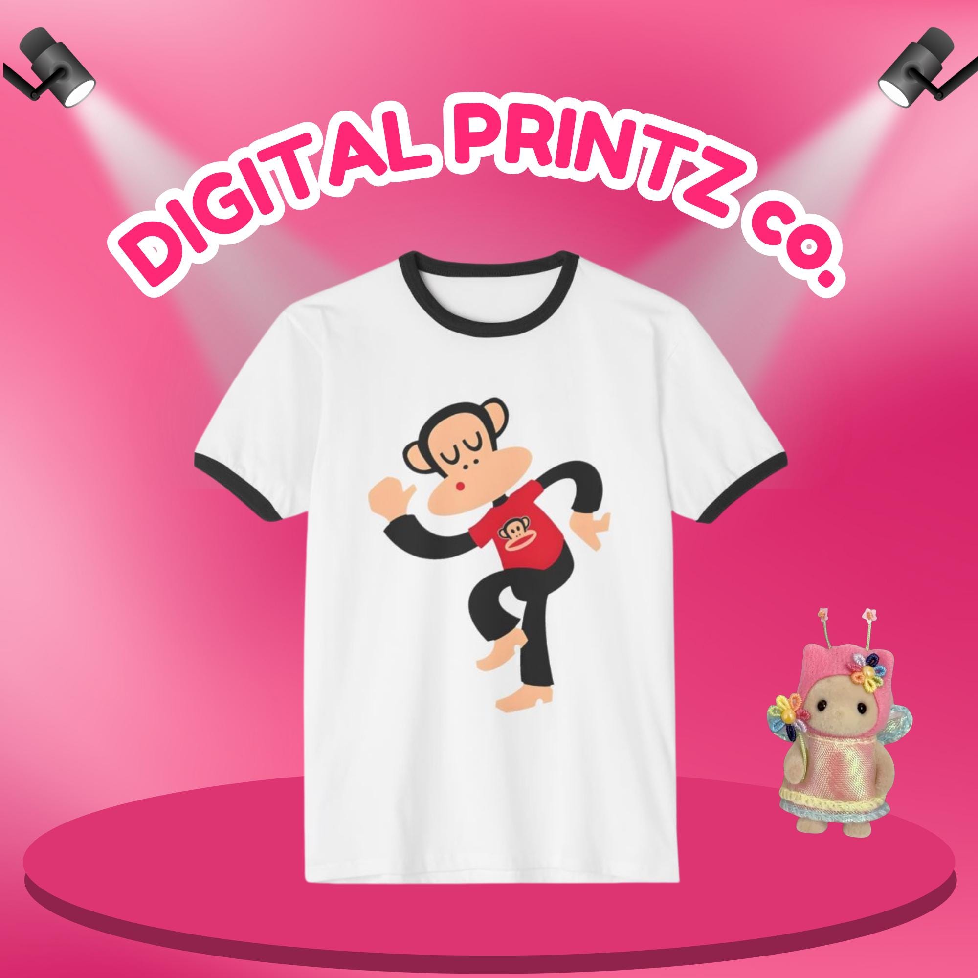 Monkey Shirt 2000s - Etsy