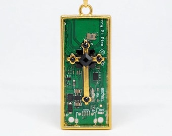 KOD ŹRÓDŁOWY Prawdziwy naszyjnik z obsydianu wykonany na płytce drukowanej za pomocą Raspberry Pi