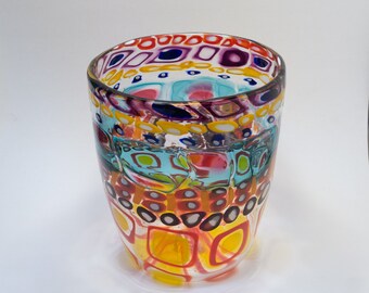 Multi-Colored Murrine Vessel (Large)