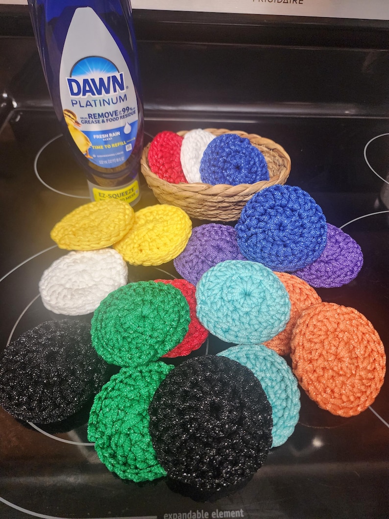 100% Nylon Scrubbies - Etsy