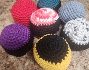 CROCHETED Hacky Sack!