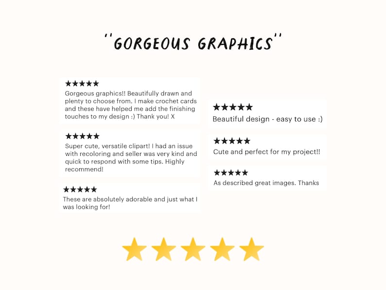 Peut inclure: Image avec le texte "GORGEOUS GRAPHICS" surmontant des avis clients not&eacute;s cinq &eacute;toiles. Les avis soulignent la qualit&eacute; et la facilit&eacute; d'utilisation des graphiques, avec des ic&ocirc;nes d'&eacute;toiles dor&eacute;es en bas.
