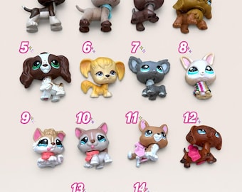 CHOOSE Littlest Pet Shop Dog | Authentic Hasbro LPS Puppy Y2K