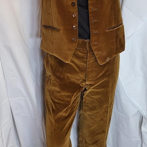 Vintage Velvet 70s Vest - Etsy