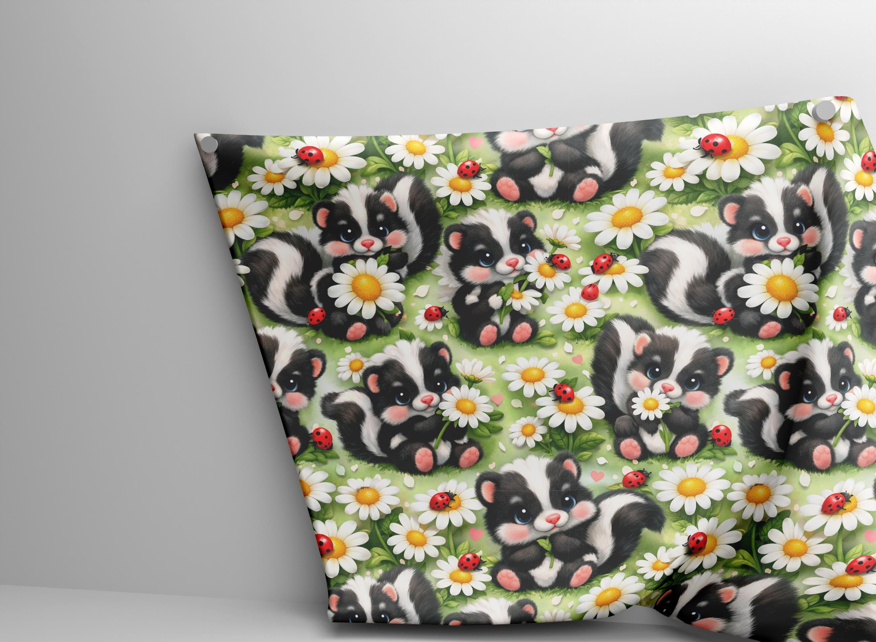 Sweet Skunk | Seamless Patterns | Instant Download | Printable Digital ...