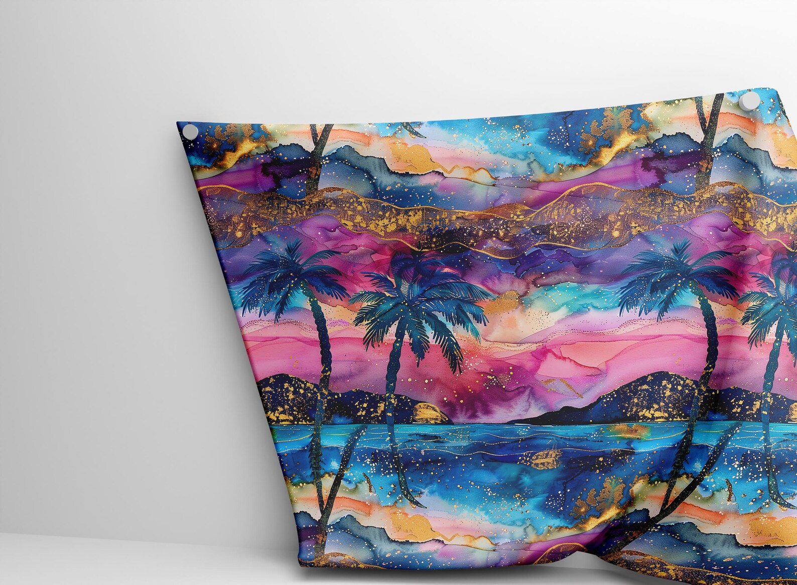 Beach Sunset Landscape | Seamless Patterns | Instant Download ...