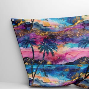 Beach Sunset Landscape | Seamless Patterns | Instant Download ...