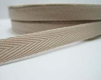BLUE 25mm 1/" inch Herringbone Tape 100/% Cotton Trim Strap Edge Apron Tie Twill