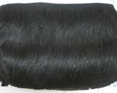 1 Yard 4 quot to 10 quot Black Chainette Fringe, Black Trim, Fringe tassel trim, Chainette trim, black tassel trim, black chainette trim, lampshade