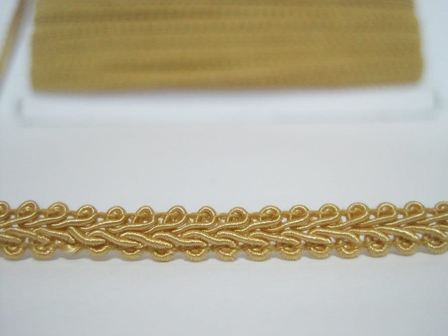 Middy Braid 3/8" Tan 10 Yards - Very Strong