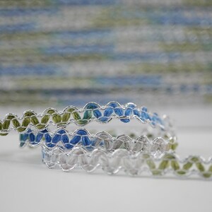 5 yards Multicolored Rick Rack with Silver Metallic, rainbow rick rack, multicolored braided trim, multicolored braid, multicolored lace