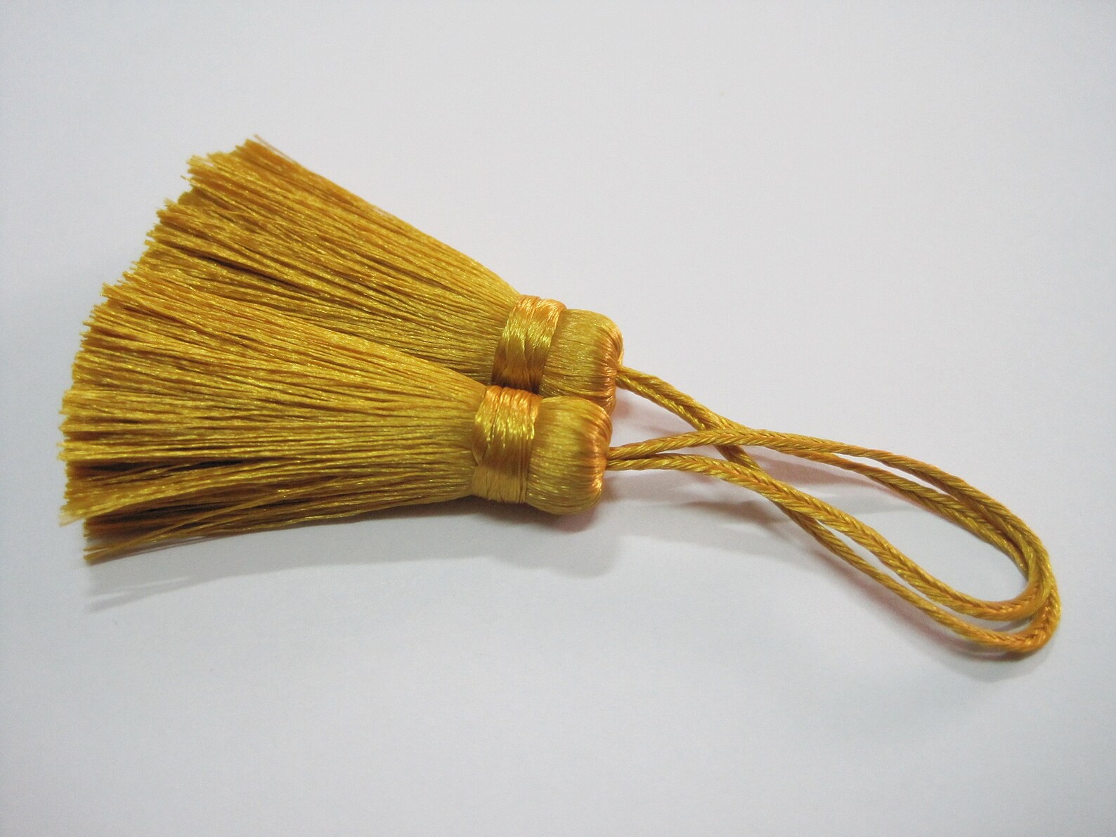 10 Pcs Classic Gold SP23 Short Tassel Wholesale Tassels Silk Etsy