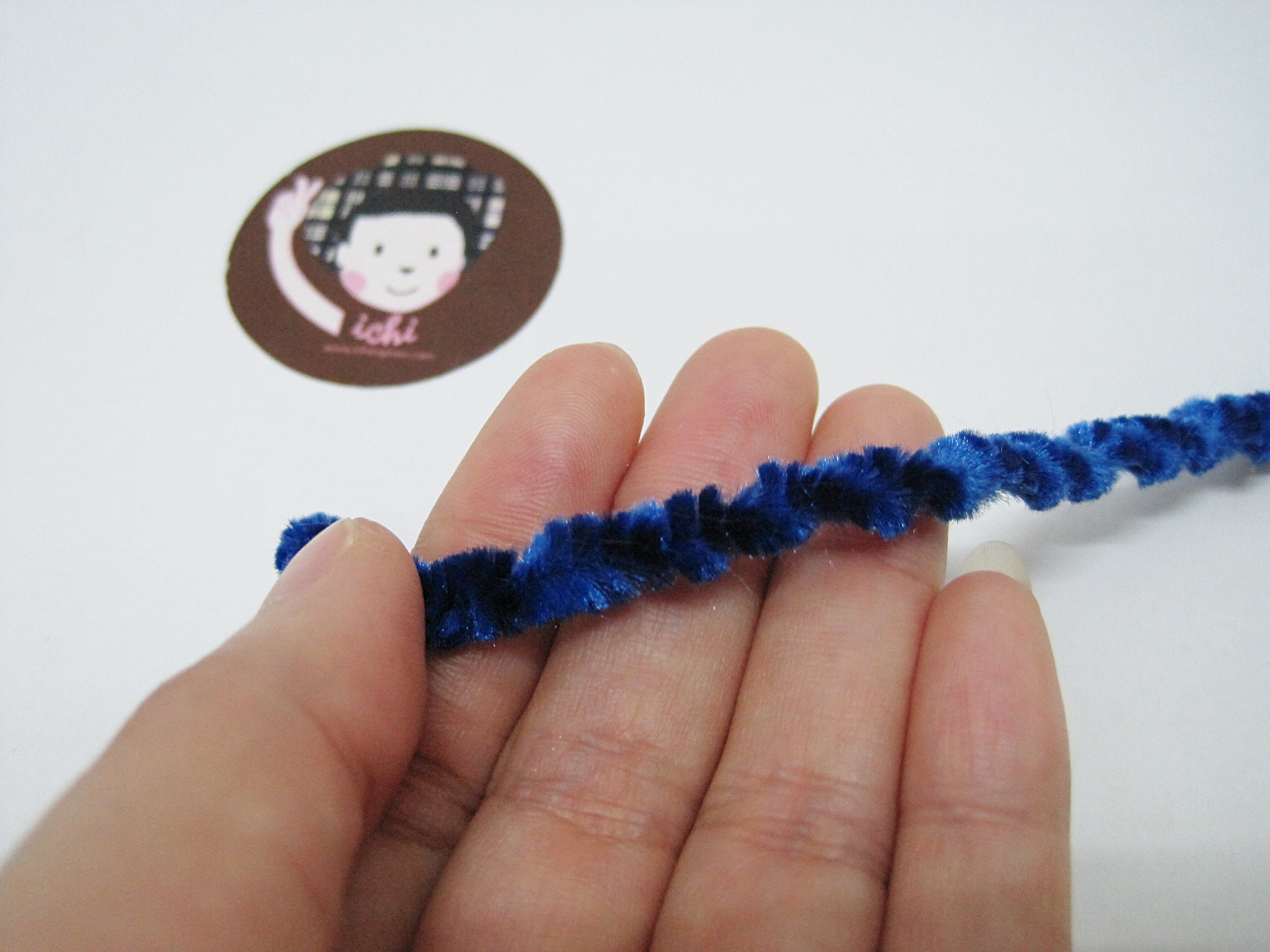 5 yard Azure Chenille Cord Chenille trim velvet trim velvet Etsy