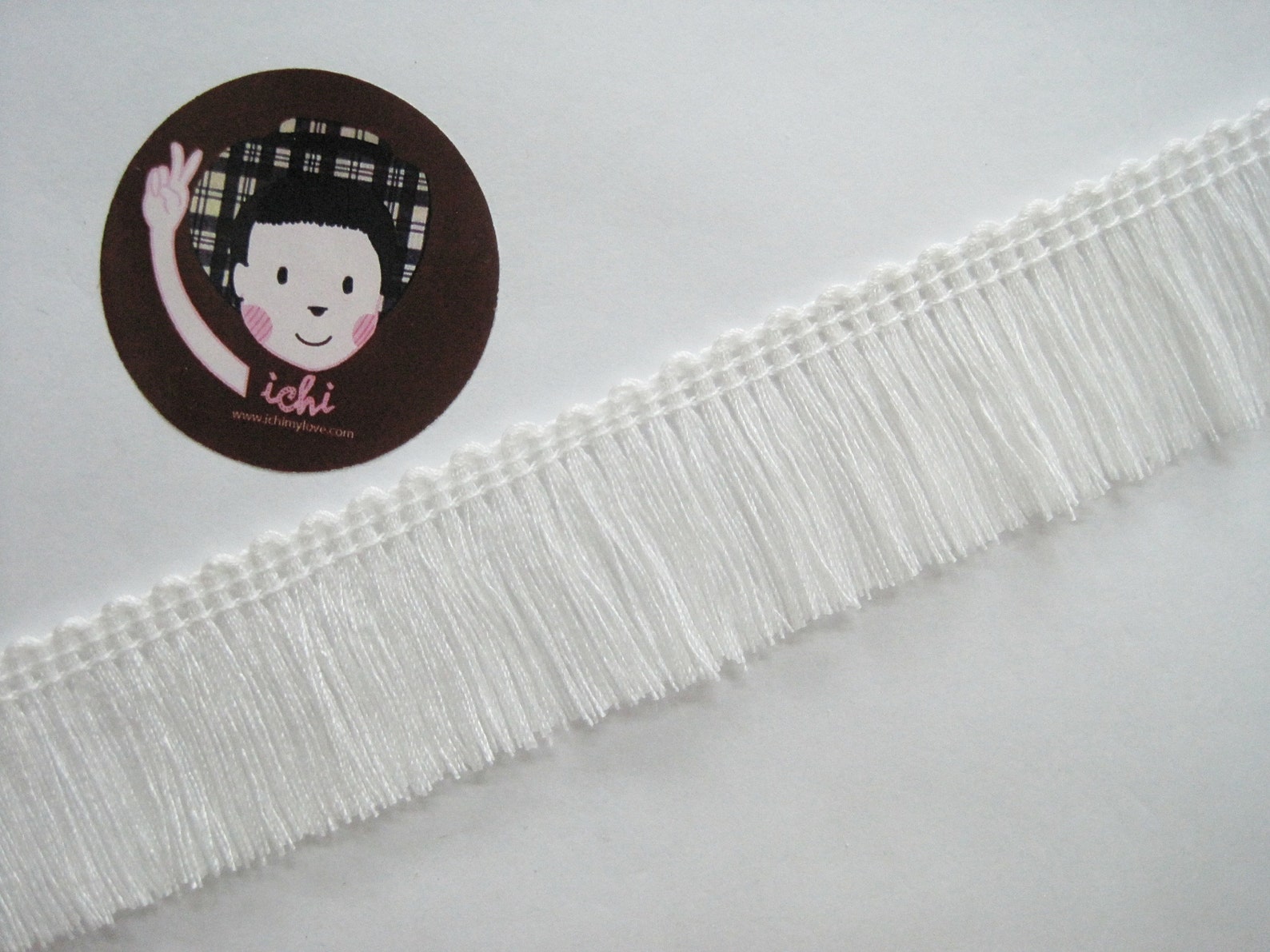 5 Yards OffWhite Cotton Tassel Trim White Trim white tassel Etsy
