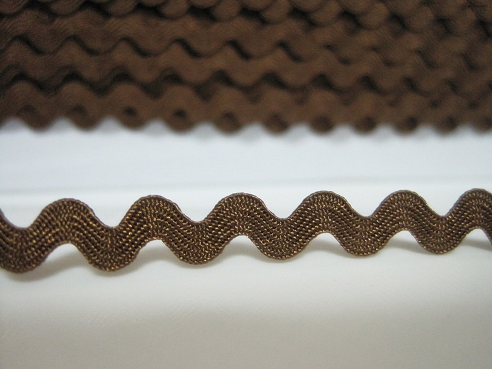 5 Yards Dark Brown Mini Rick Rack Trim Wholesale Trim Ric Etsy