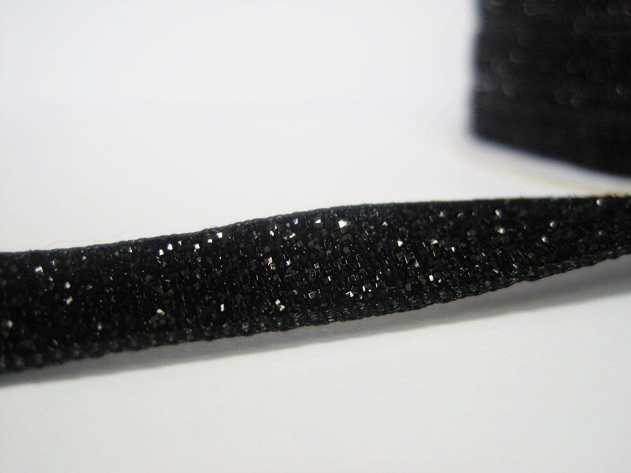 5 Yards Metallic Glitter Ribbon Lace Ribbon Sparkly Velvet - Temu