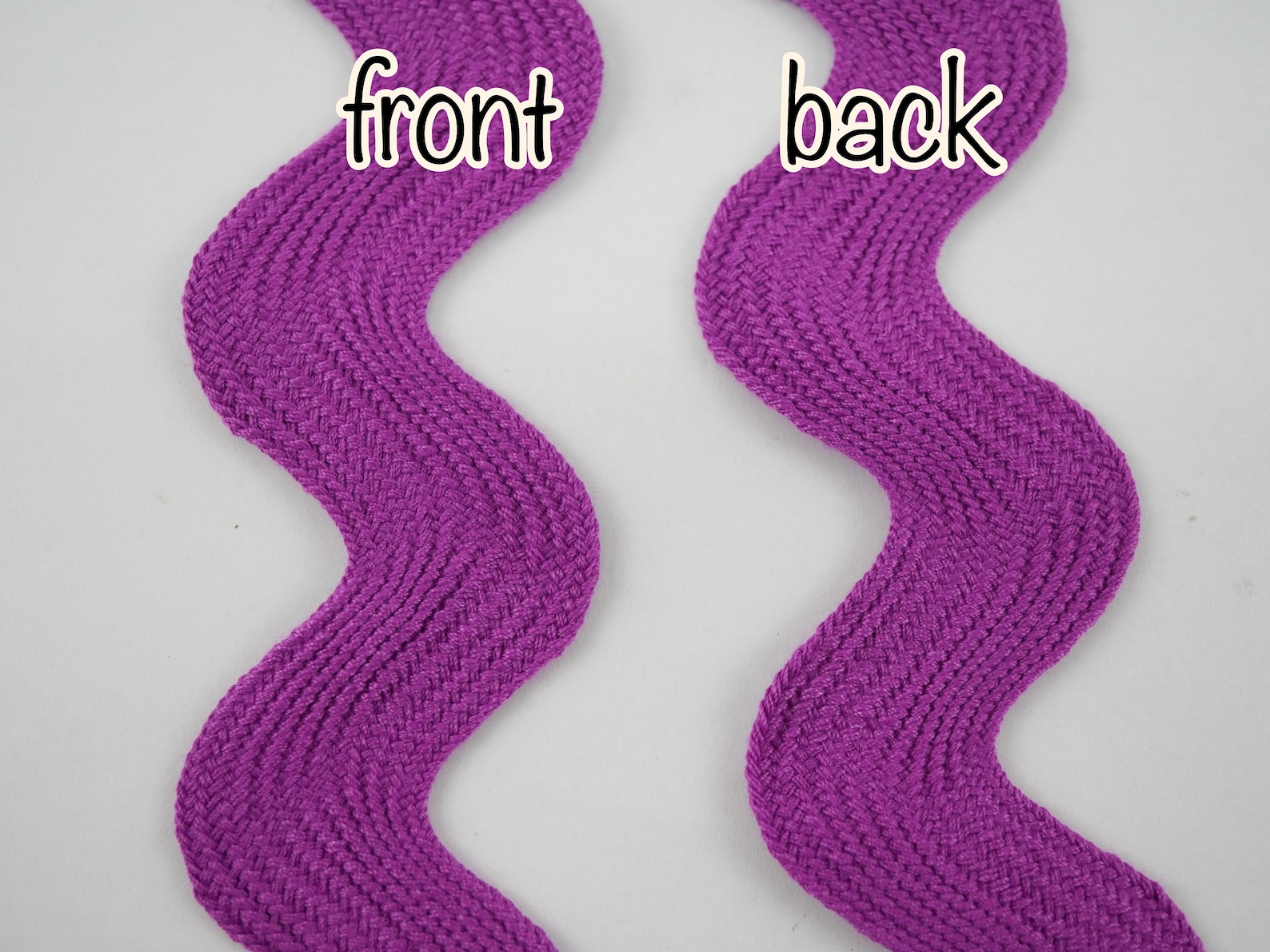 5 Yards Purple Jumbo Rick Rack Trim Violet Rick Rack Jumbo Etsy