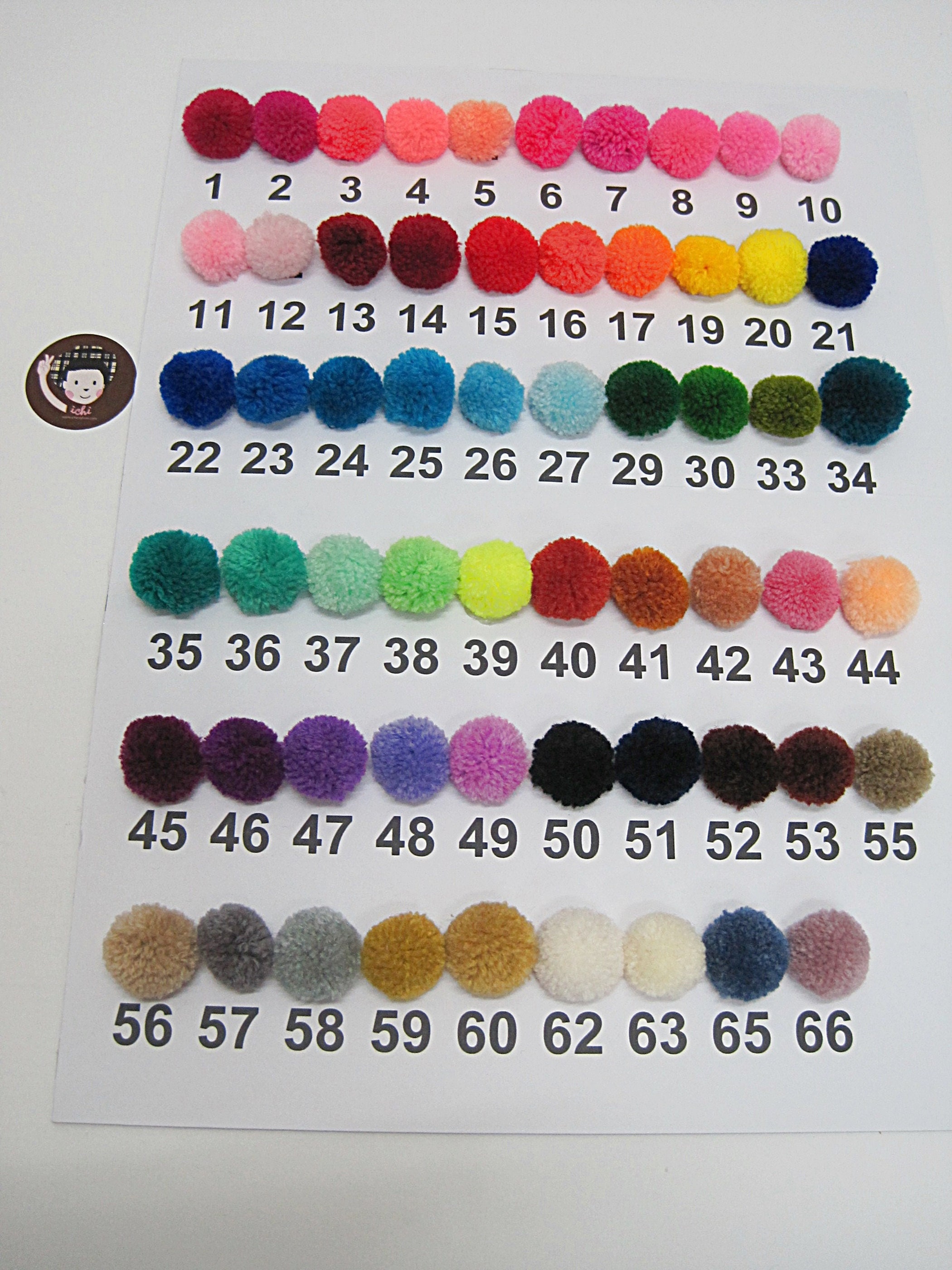 POM PON CHARM MIX M