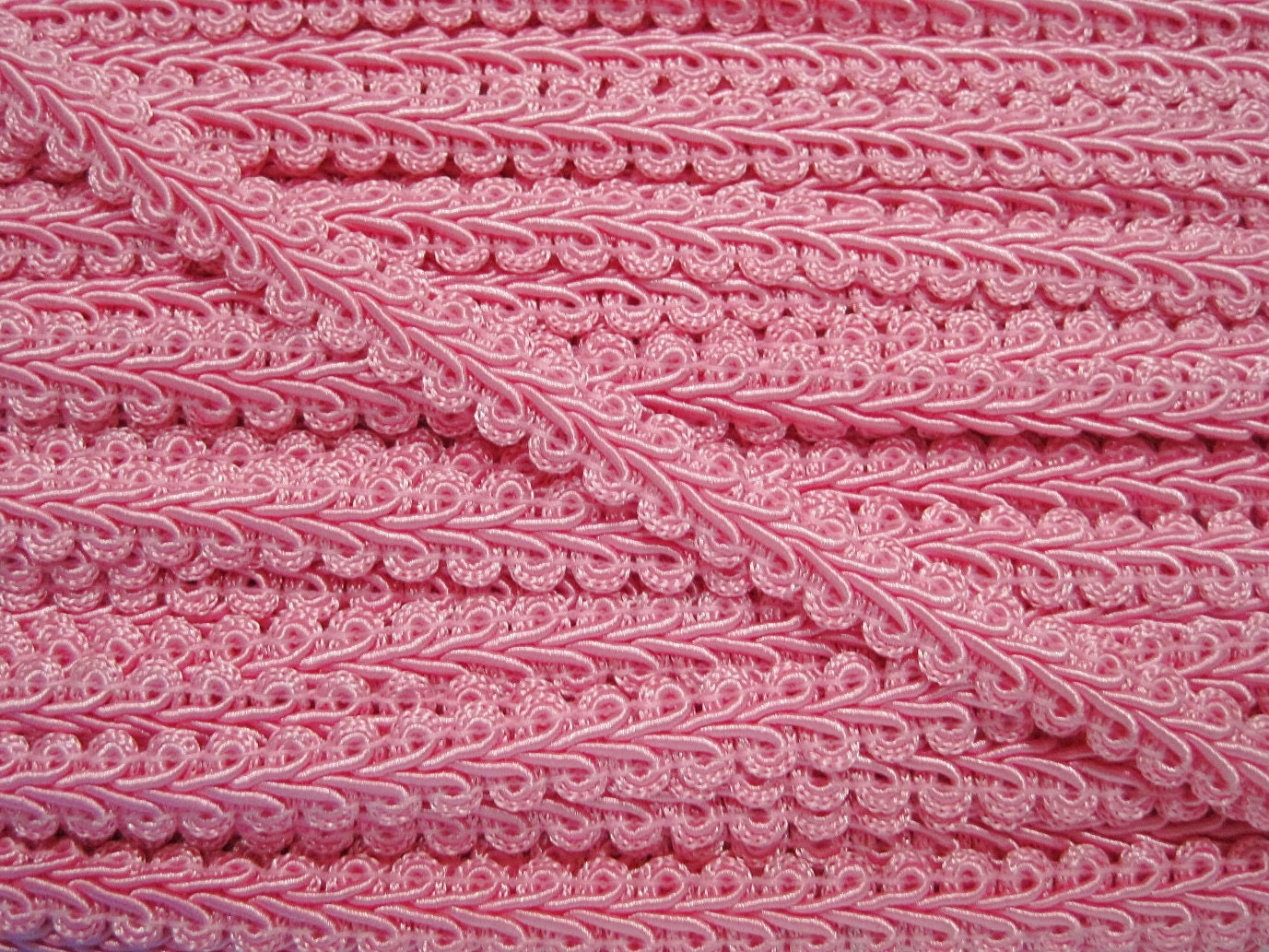 5 Yards 1/2 Pink Gimp Braided Trim Gimp Braid Braided - Etsy