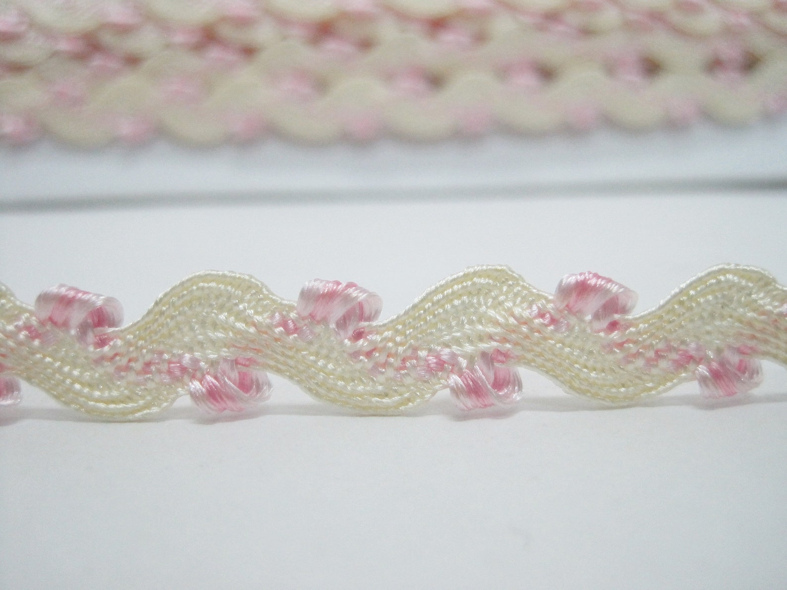 5 Yd Cream Rick Rack Trim, Picot Rick Rack, Picot Trim, Pastel Trim ...