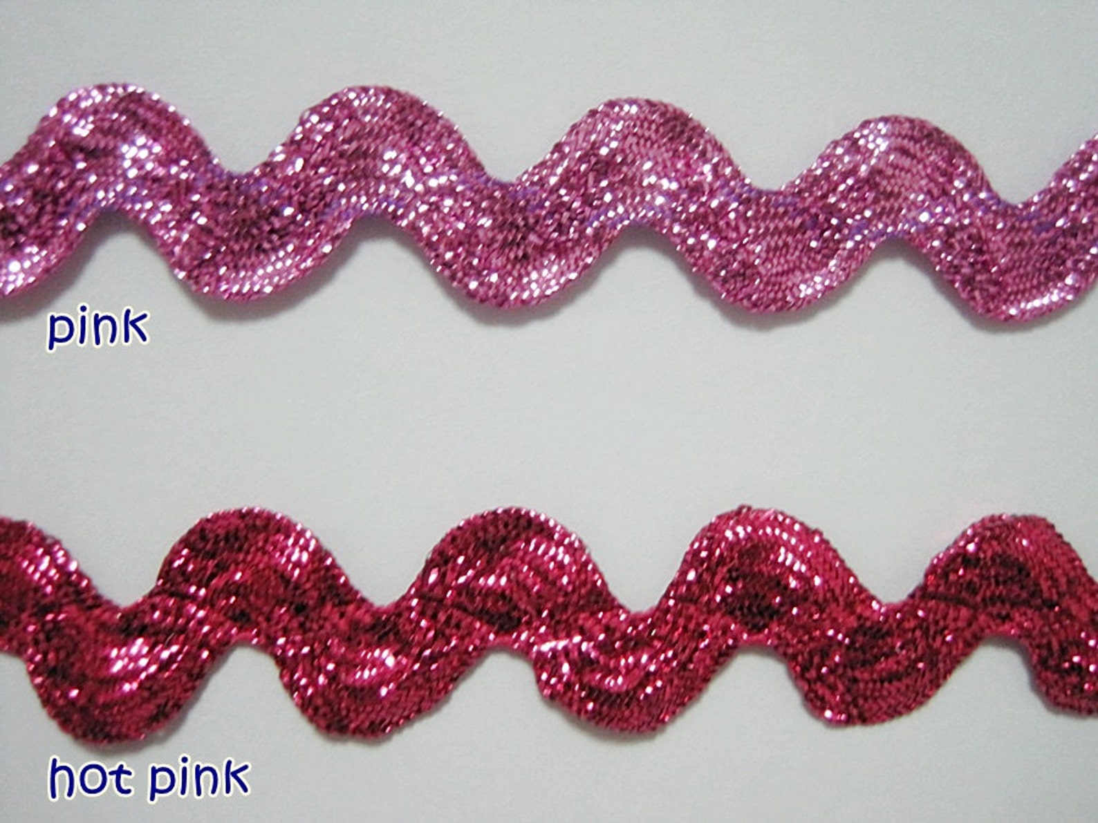 1 Pack 36 Yards Metallic Rick Rack Trim Wholesale Rick Etsy