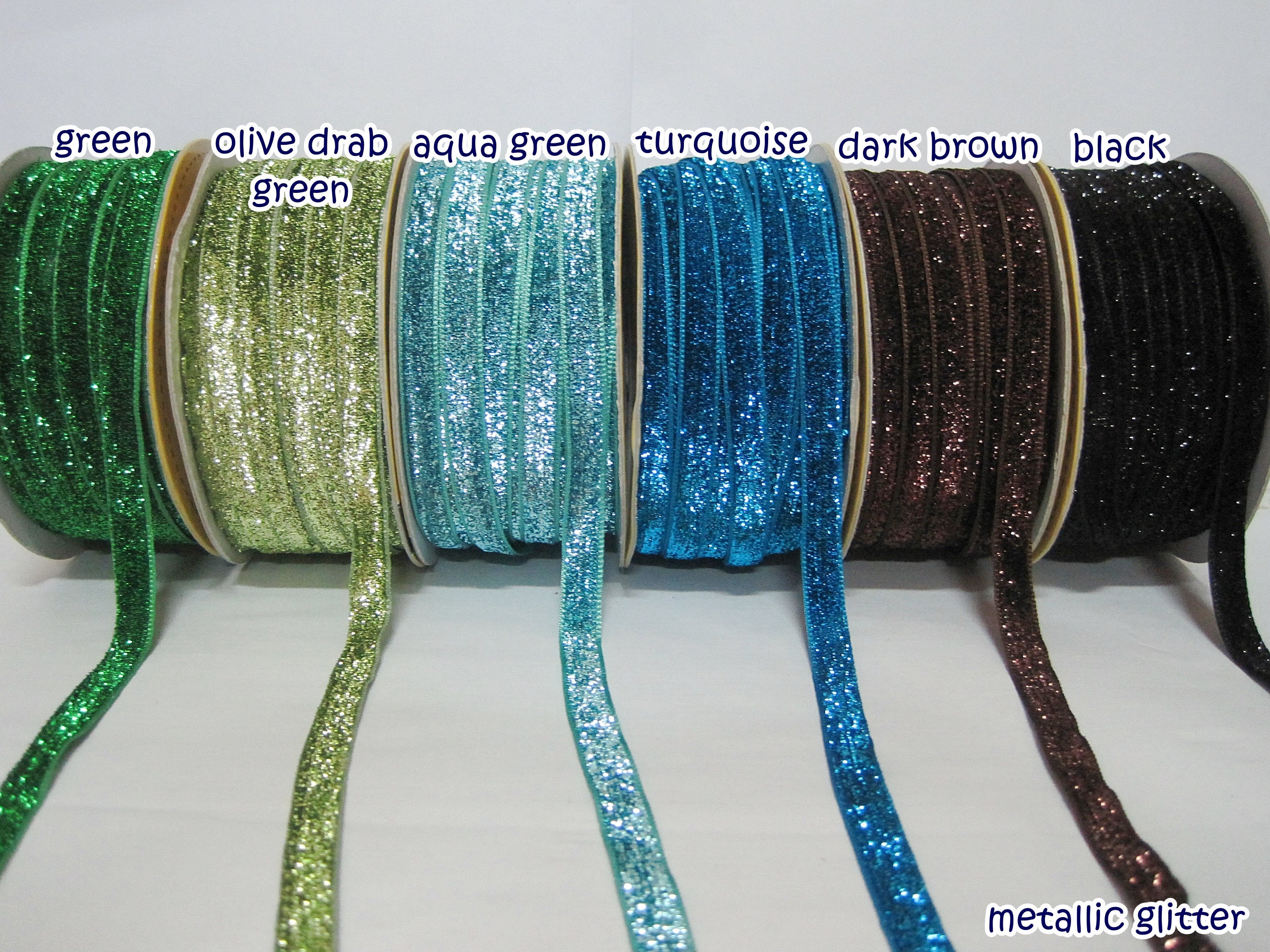 VATIN Glitter Metallic Gold Ribbon 5/8 inches Wide Sparkly Fabric Gorg –  Vatin Ribbon