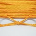 5 Yards 3 Mm Orange Braided Cord Braided Cord Soutache Cord - Etsy