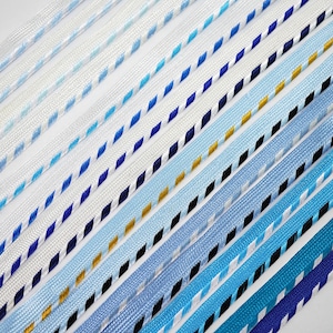 5 Yards Blue Lip Cord Piping, edge piping, decorative edging, lip cord edge, upholstery edging, blue edge piping, blue lip cord, navy blue