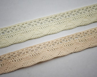 5 yards Cream Lace, Vanilla Lace, Lace Trim, Lace Trim Ribbon, wholesale lace, lace supplies, cream trim, cream lace trim, vanilla trim